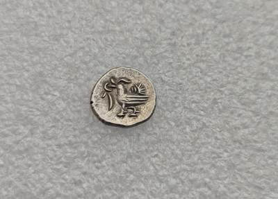 瓶子🏺第221期拍卖会 -  19世纪早期柬埔寨红鸟打制银币  好品