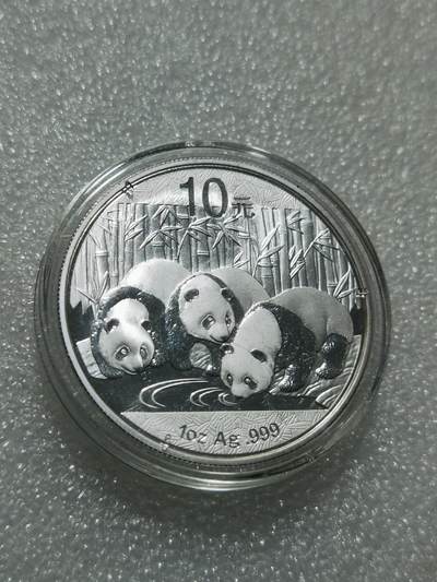 天下钱庄专场欢迎参拍 - 2013熊猫银币