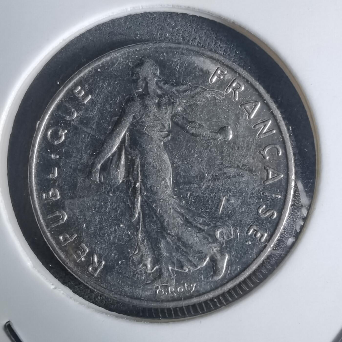 沼泽如烟--第936场 法国1984年二分之一法郎