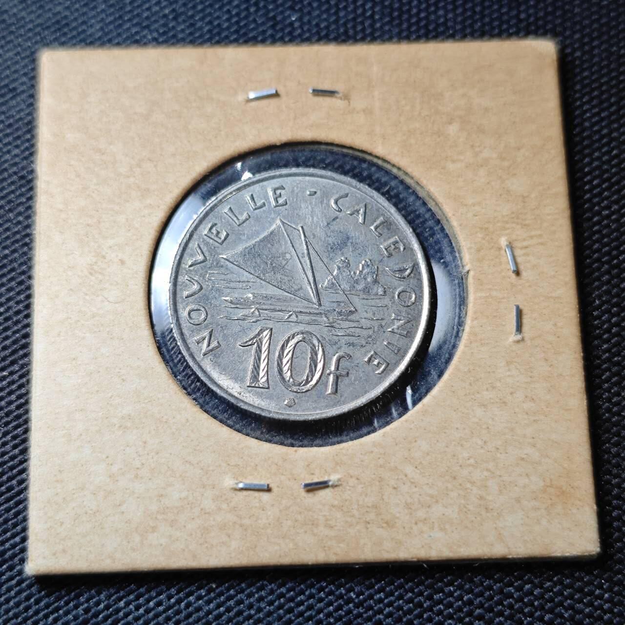 KK钱币收藏小铺 第382期  2月预留时间 周末发货  2007新喀里多尼亚10法郎