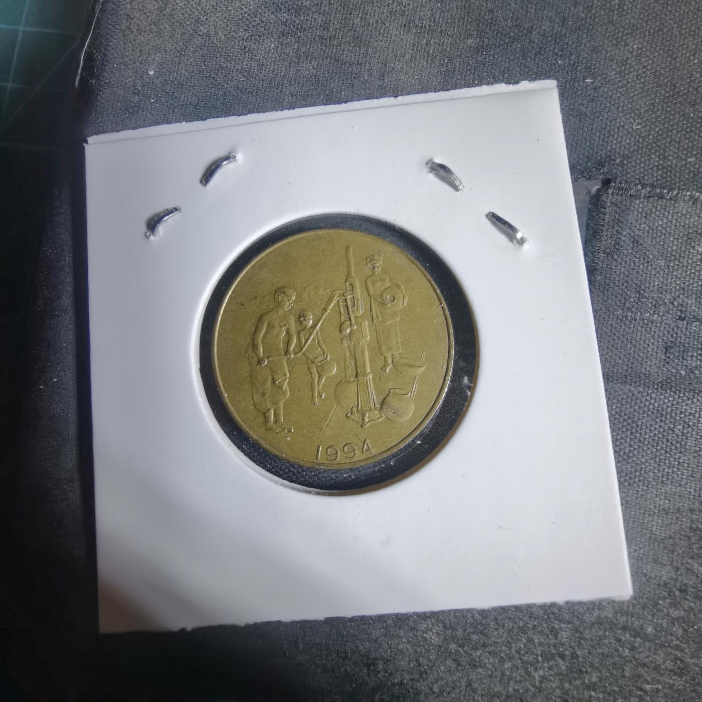 沼泽如烟--第937场 西非1994年10法郎