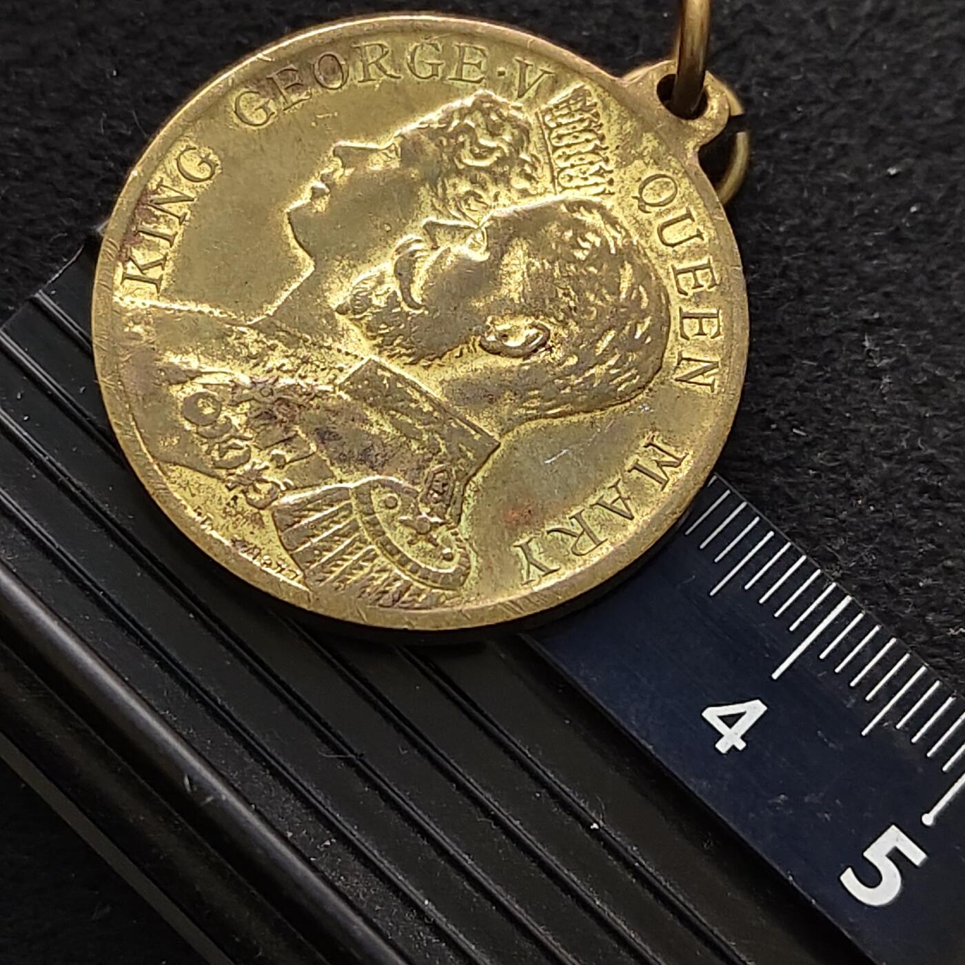 【全场包邮】纯粹捡漏拍486场（免费代拍第23场） 【纪念章】英国1911年乔治五世加冕纪念章