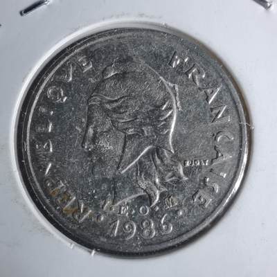 沼泽如烟--第939场 - 法属波利尼西亚1986年10法郎