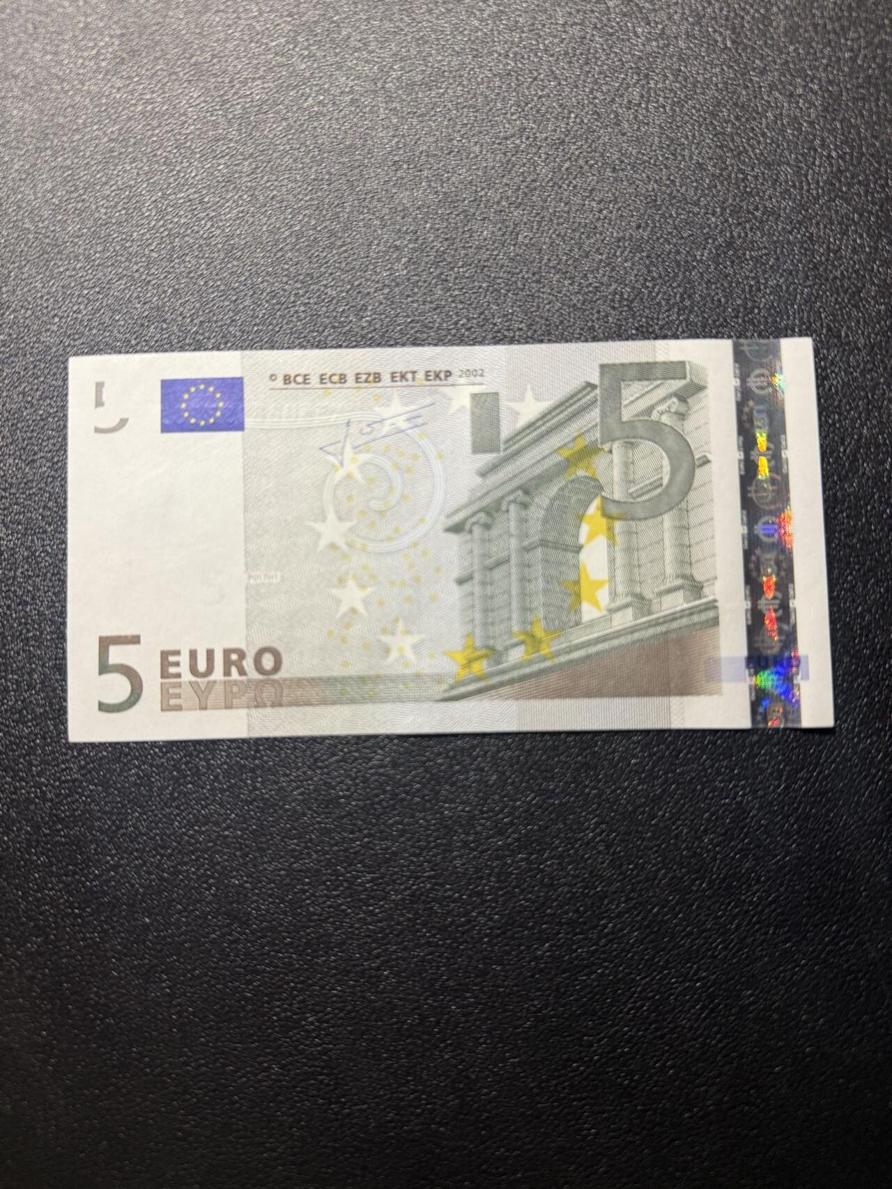 第14期 库存低价起拍 2002年 二签德国 5欧 全新unc