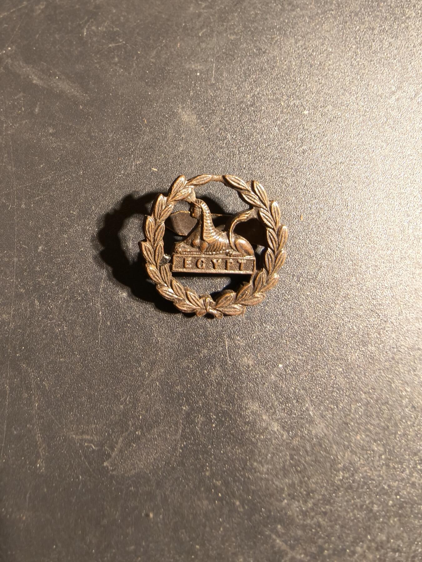 老王徽章第170期 英国格洛斯特步兵团领章     一战时期