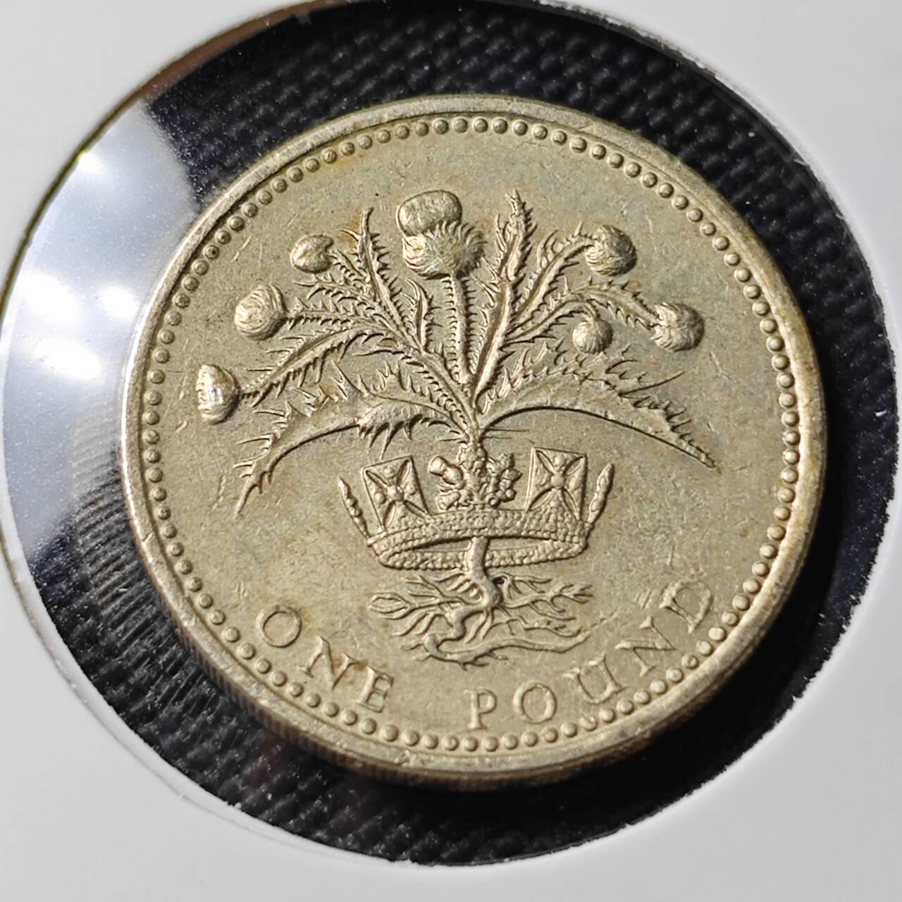 KK钱币收藏小铺 第382期  2月预留时间 周末发货 1989英国1镑 