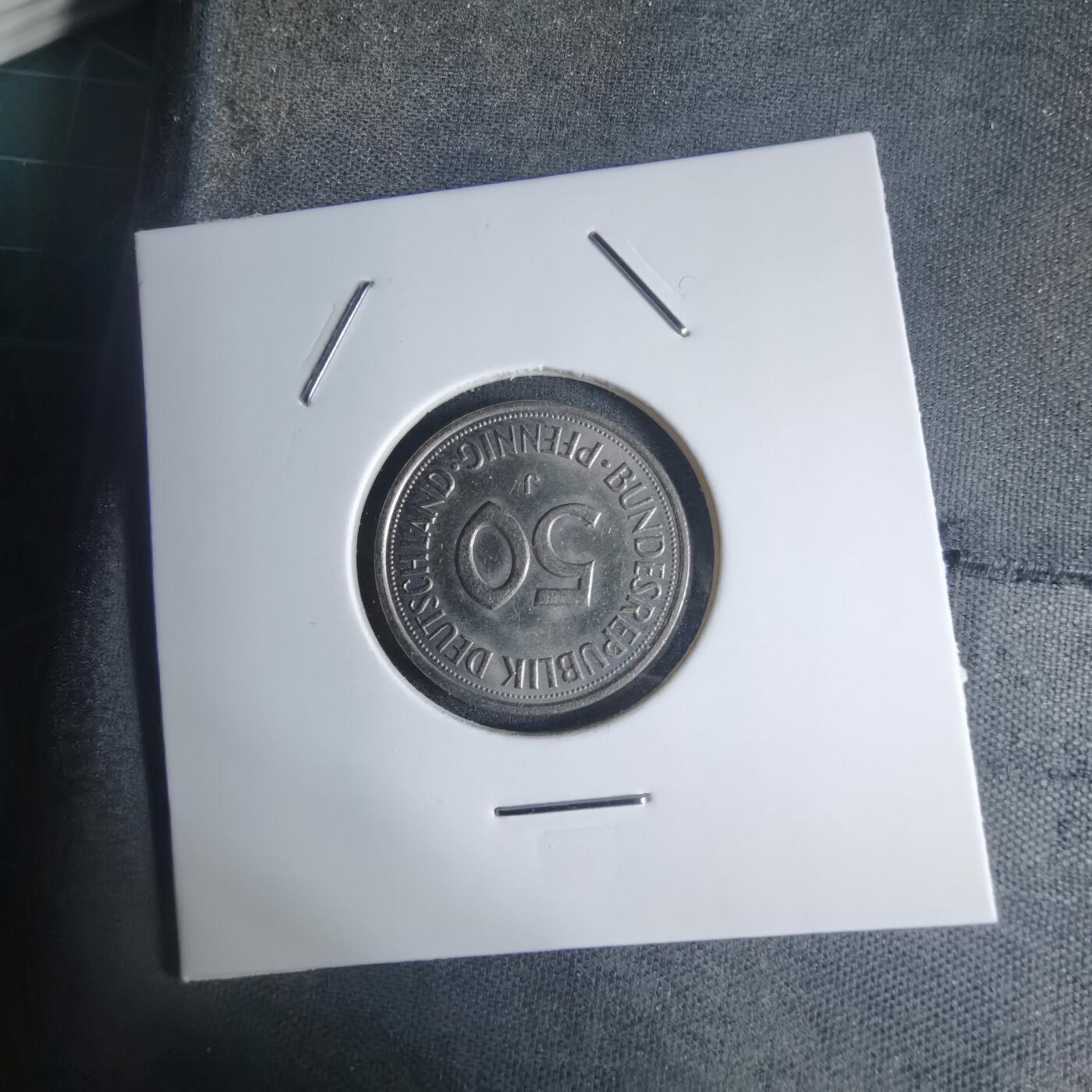 沼泽如烟--第939场 德国1981年50芬尼