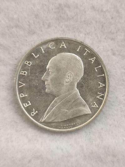 G&W世界散币，银币处理专场（第39场） - 意大利1974年500里拉  银币