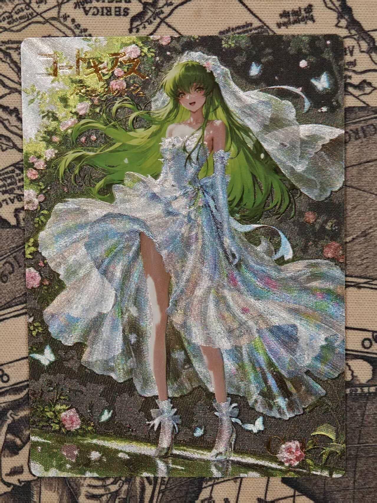 龙虎卡牌-六八场（无佣金，周六结拍，欢迎送拍） 粗闪卡 白花恋诗 鲁路修CC