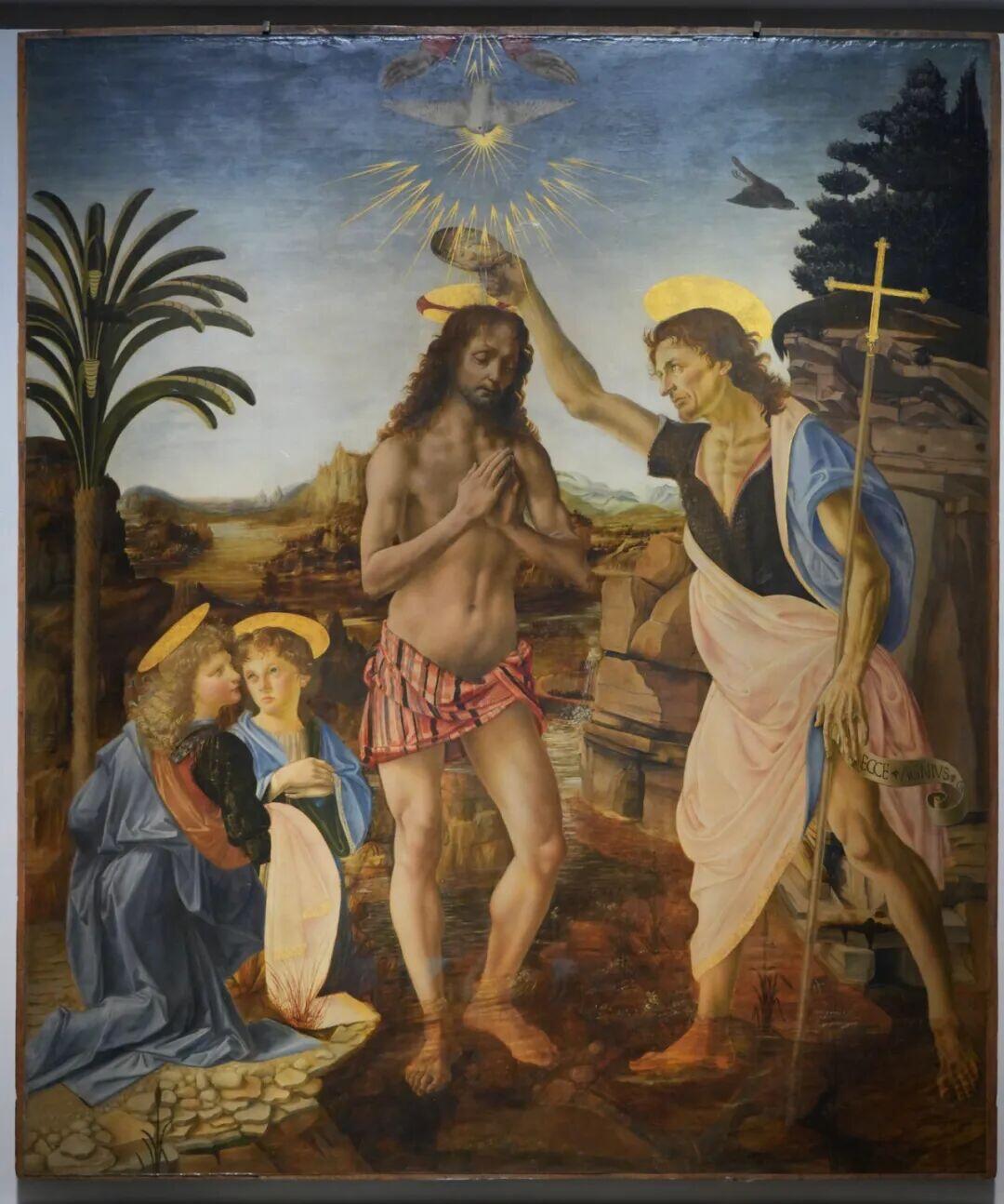 「木头集藏」“冬至雅藏”——章牌精品专场！ 德国耶稣受洗银章，MS 61,直径：42mm，34.6g，少见银章！正面刻画耶稣受洗场景：施洗约翰为耶稣施洗，上方有象征圣灵的白鸽，这是基督教经典的宗教题材，还原了《圣经》中耶稣在约旦河受洗的情节。背面德语铭文SEELIG WER DA GLAUBET UND GETAUFT WIRD，直译是“信而受洗的人，必然得救”，这句话出自《马可福音》，是基督教关于洗礼与救赎的核心教义之一。