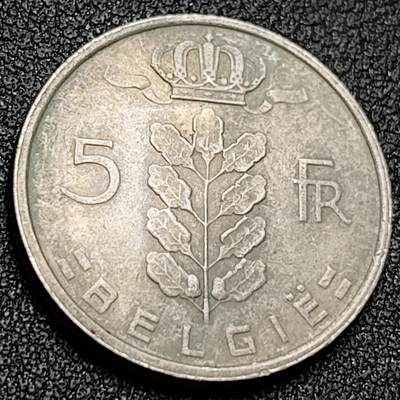 泉币菌-第150场-精品福利场 - 比利时5树叶王冠 直径24mm 