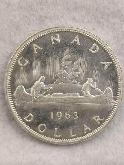 G&W世界散币，银币处理专场（第39场） - 加拿大1963年1元  银币