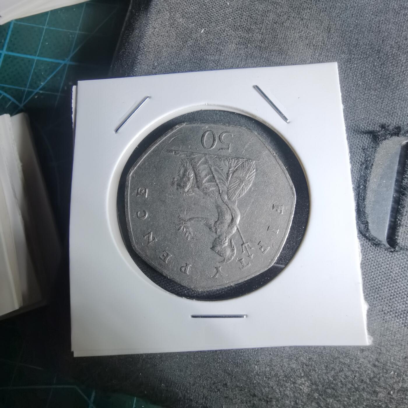 沼泽如烟--第939场 英国1982年50便士