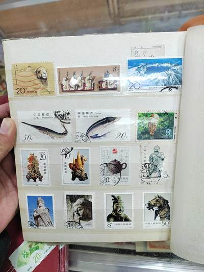 PCAI钱币  19-665  中国邮票小专场 - 中国邮政邮票一页