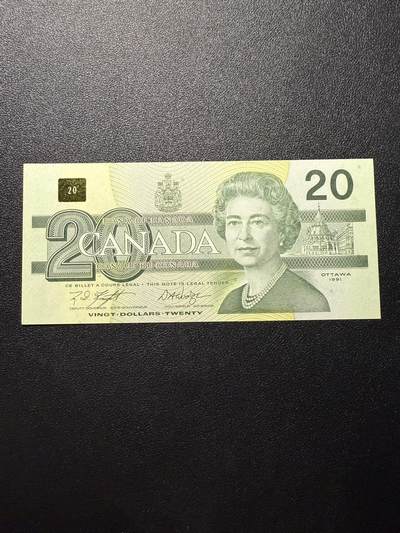 第14期 库存低价起拍 - 加拿大 鸟版20 全新unc 尾271