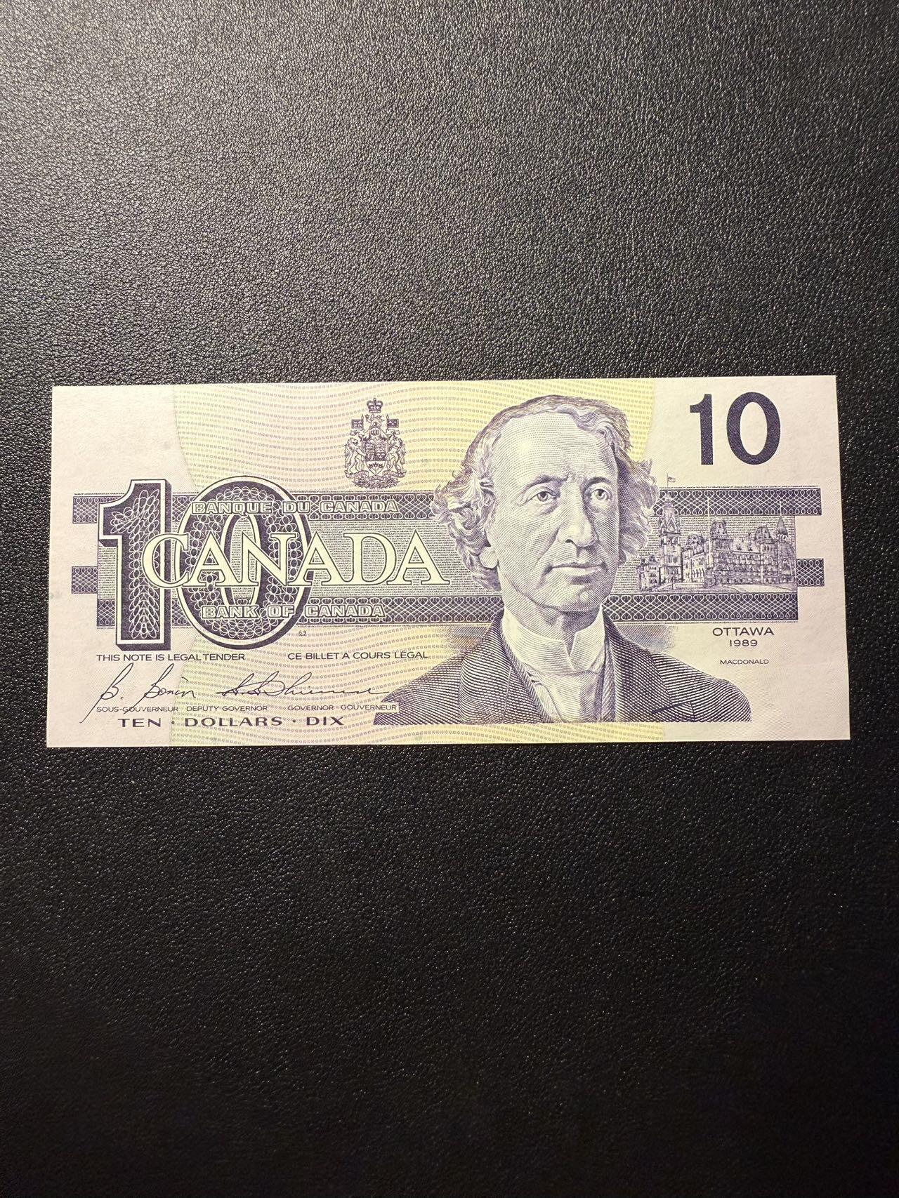 第14期 库存低价起拍 加拿大 鸟版10 全新unc 无47