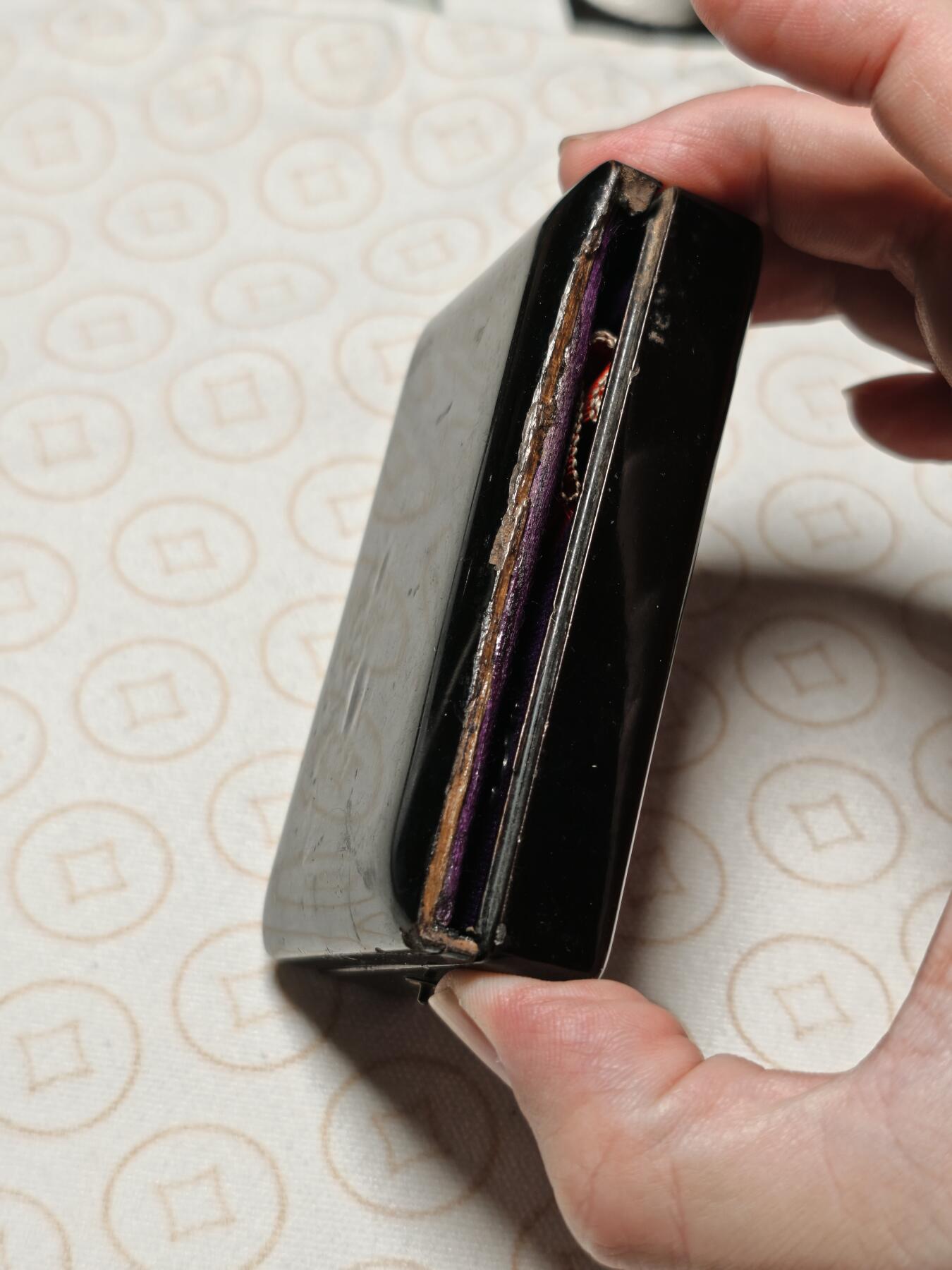 抚柳草堂-第二期章牌钱币 奖章勋章限时免佣 满百包邮 放漏专场 八等白色桐叶章 银质17g 原盒侧面有损