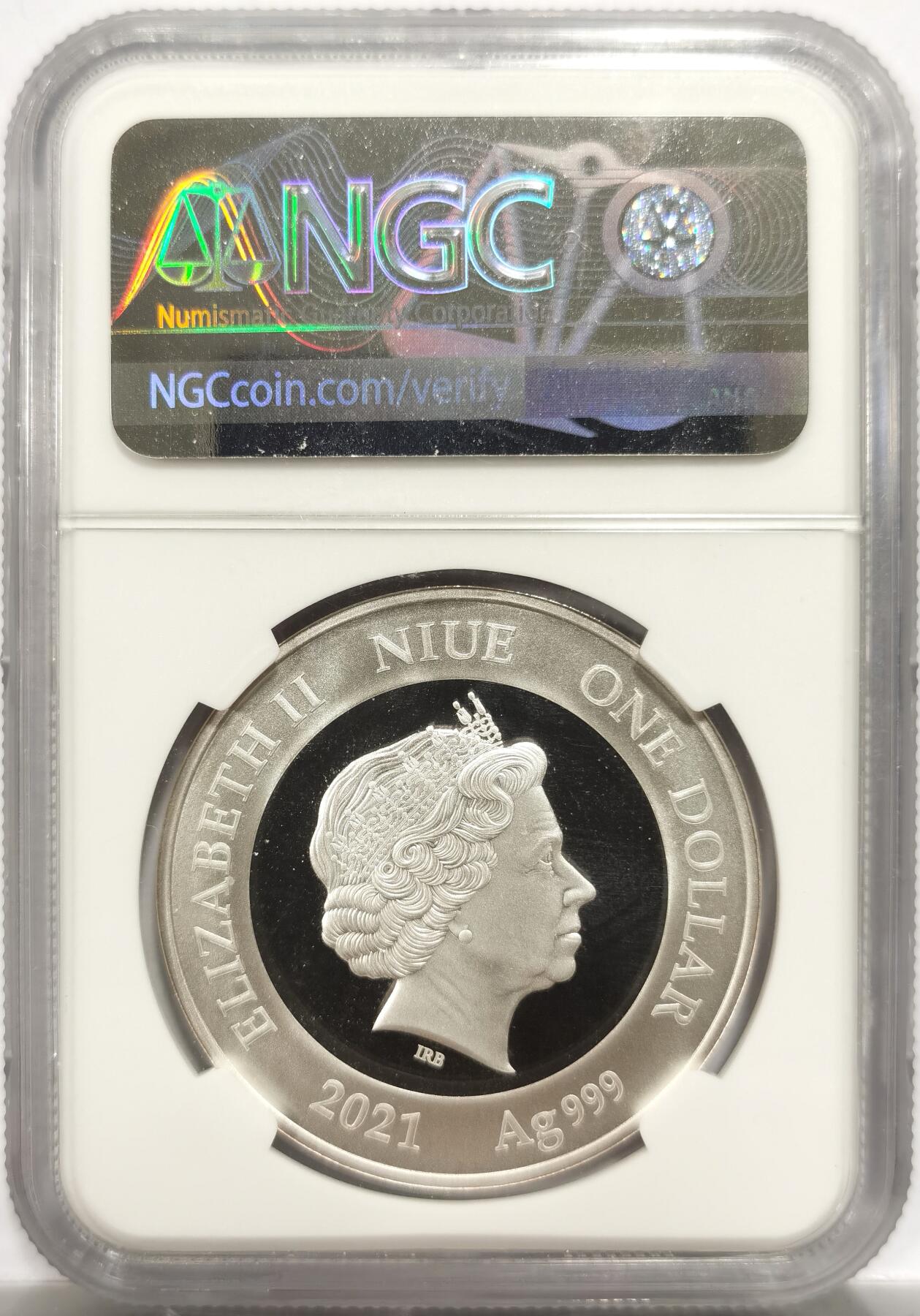 博洋堂世界钱币拍卖第153期（全场包邮） NGC PF70UC 纽埃 2021年以“我的第一笔资金”（My First Capital）为主题的2021年纪念银币 发行量1000枚 币面设计充满了童趣与现代金融的结合