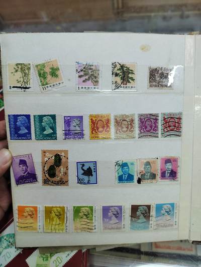 PCAI钱币  19-665  中国邮票小专场 - 中国邮政邮票一页