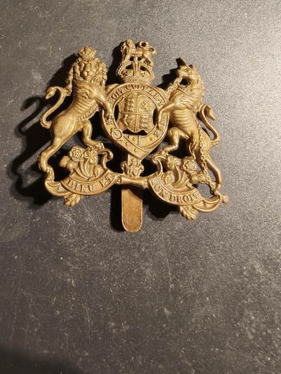 老王徽章第170期 - 英国总务团帽徽    一战时期    大尺寸
