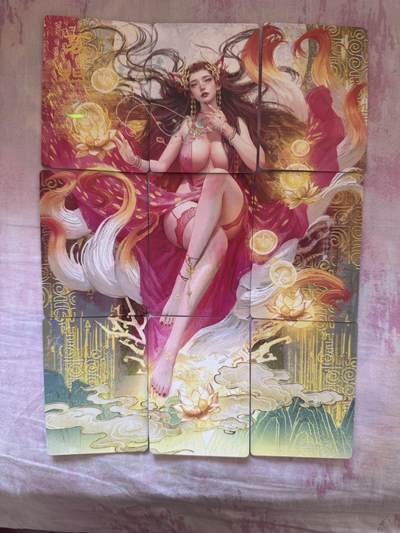 月落卡牌之特卡第1期-美女艺术卡专场 - 解语花  焱卡文化  神妲己  刷子ST_Brush   17张大全套