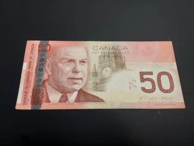 博彦收藏    12月22日 8点 钱币专场 全场包邮 - 加拿大 50元  85品