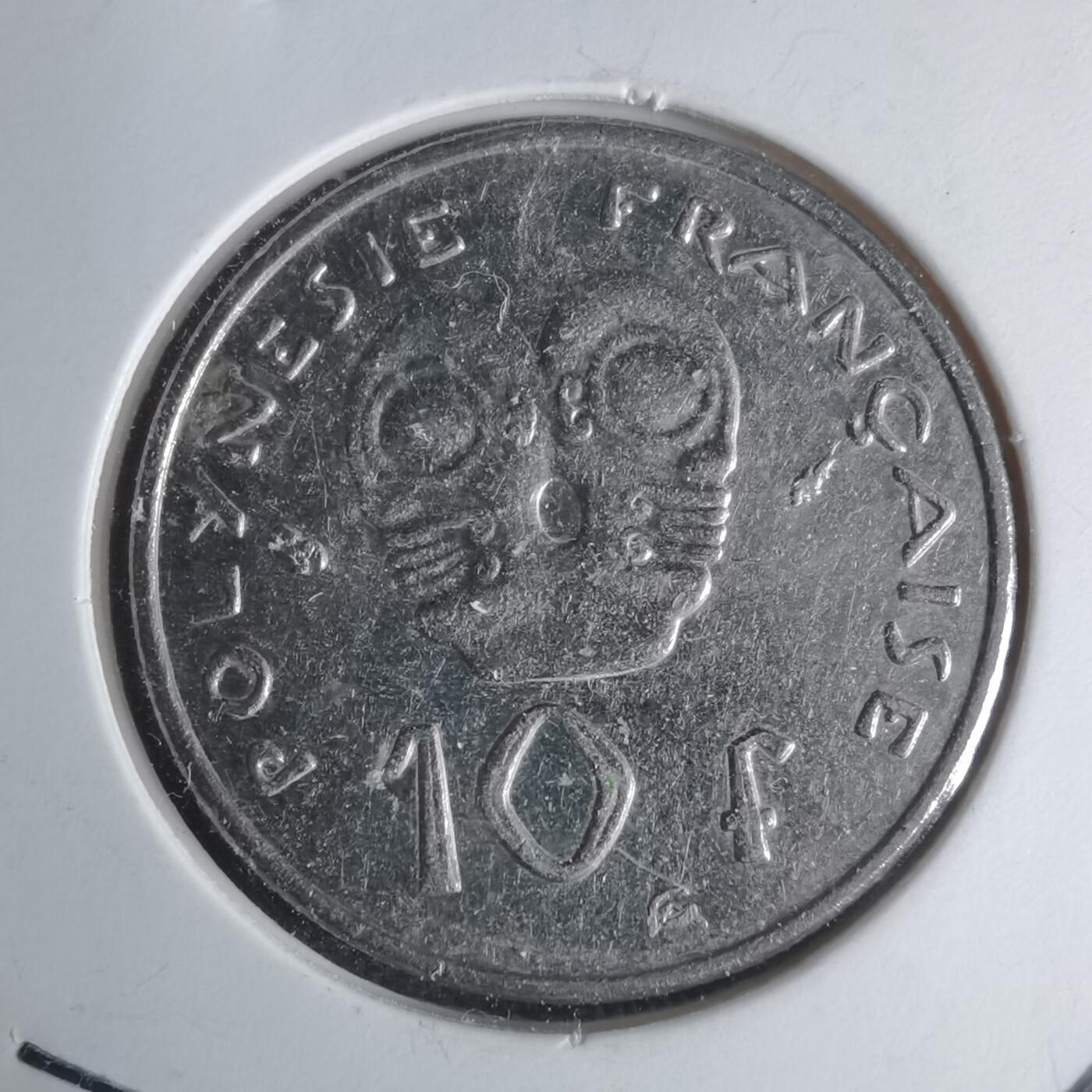 沼泽如烟--第939场 法属波利尼西亚1986年10法郎