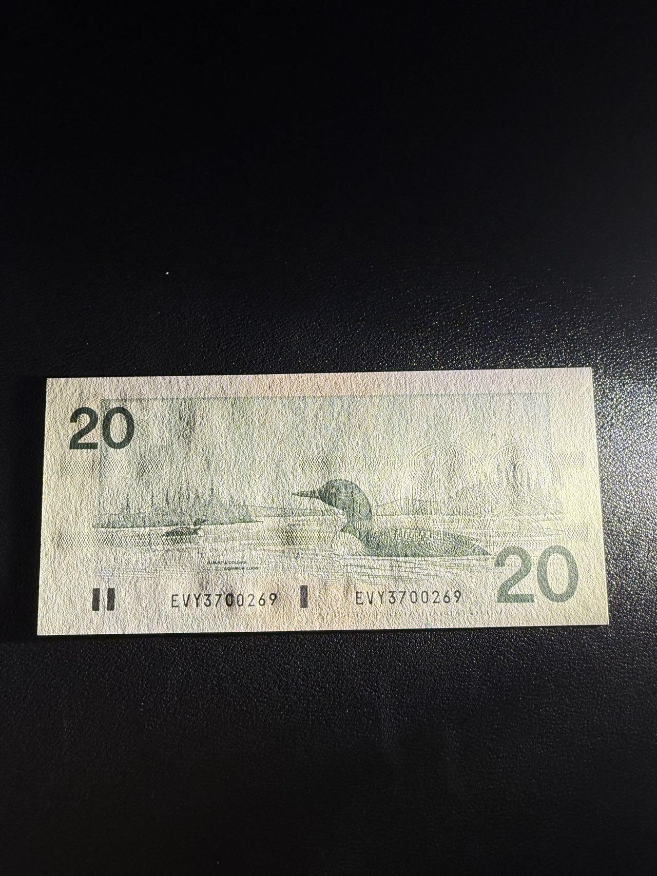 第14期 库存低价起拍 加拿大 鸟版10 全新unc 尾269