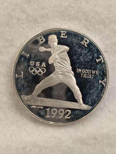 G&W世界散币，银币处理专场（第39场） - 美国1992年1元  银币