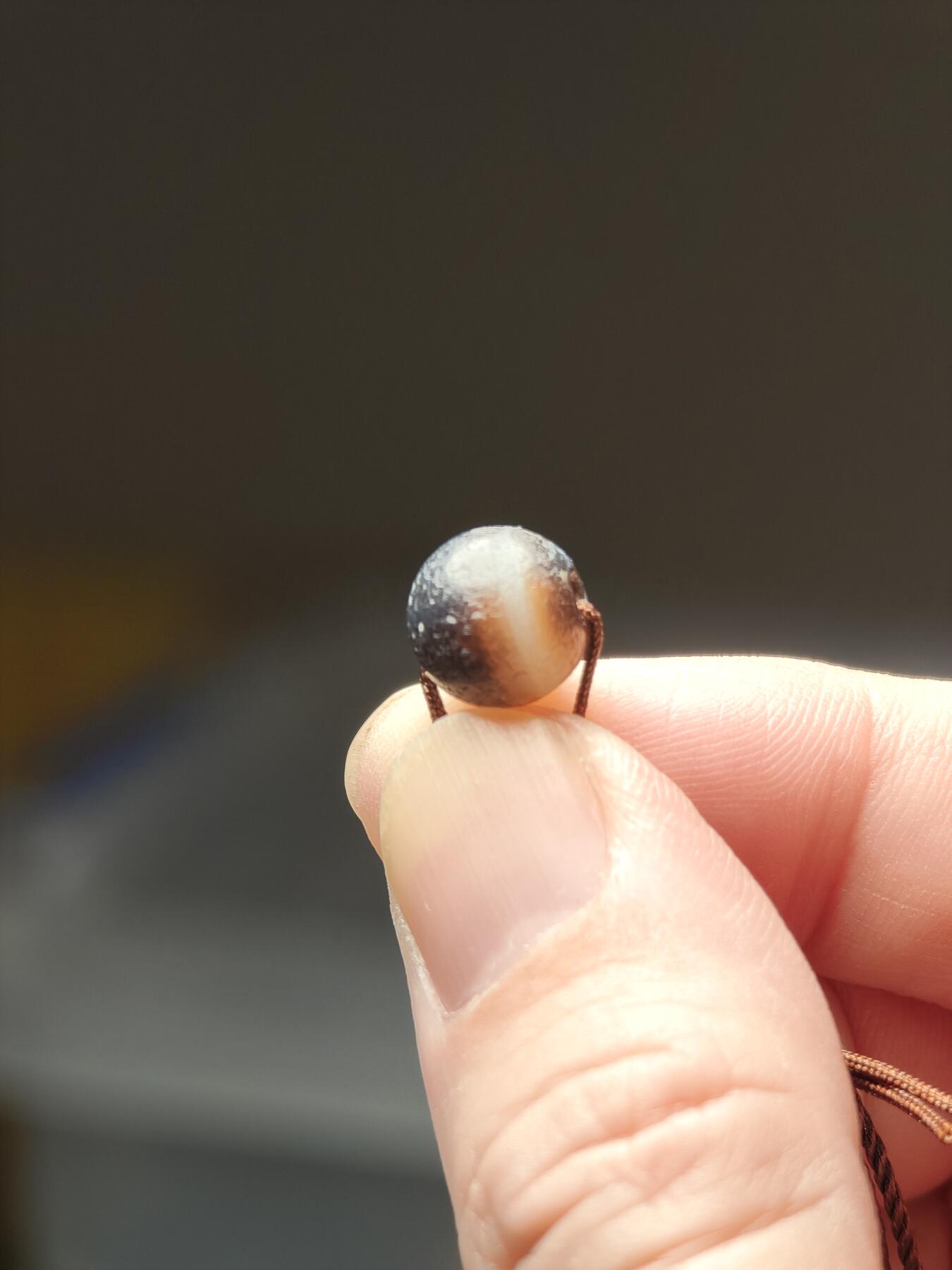 抚柳草堂-第二期章牌钱币 奖章勋章限时免佣 满百包邮 放漏专场 15世纪缠丝玛瑙珠 闻德评级尺寸见标签