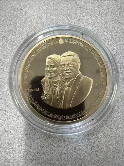 ❤️【币观天下】❤️ 第335期钱币拍卖- 2025.12.19周五晚上6点半场-长期征集拍品 - 约旦2007年 纪念佩特拉为世界新七大奇迹之一的超大（120克）精制铜币