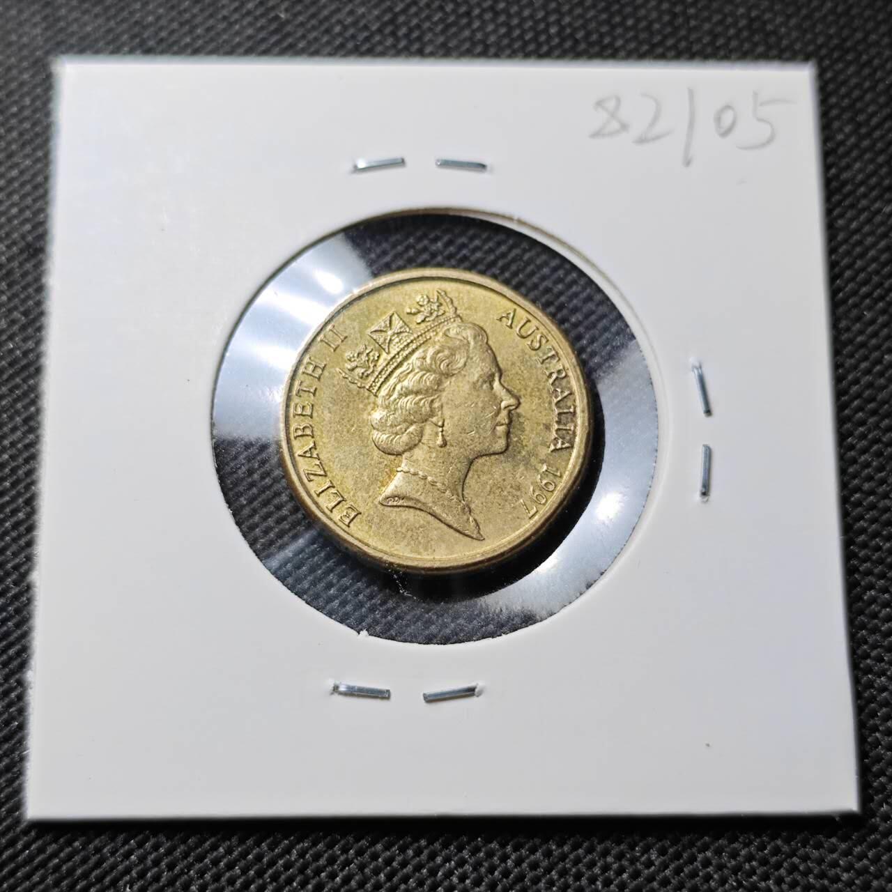 KK钱币收藏小铺 第382期  2月预留时间 周末发货  1997澳大利亚土著人2元