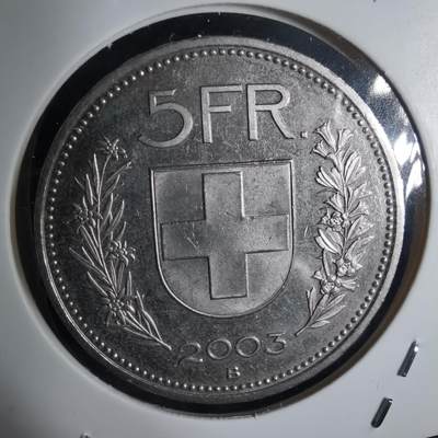 沼泽如烟--第939场 - 瑞士2003年5法郎