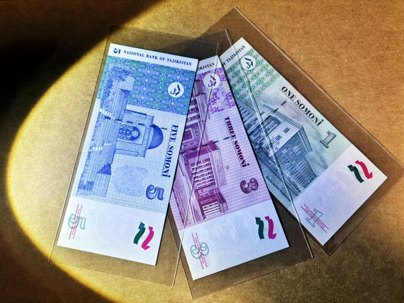 【Blue Auction】世界纸币精拍第764期——18级TOP拍卖/信誉/品质/专业/高效💫 【一组9张】塔吉克斯坦 1999-2021年1-500索莫尼 全新UNC