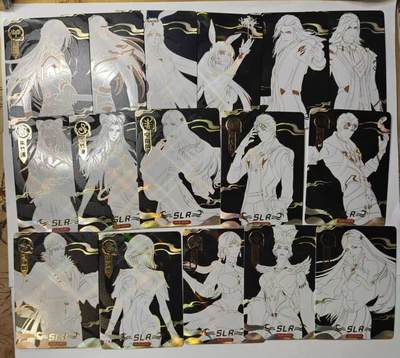 龙虎卡牌-六八场（无佣金，周六结拍，欢迎送拍） - 16张全 集卡社斗罗大陆  SLR一套