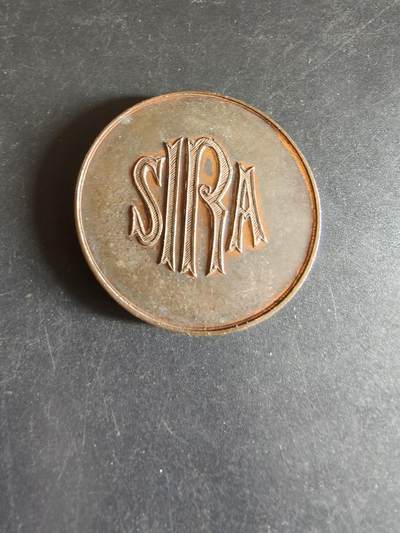 老王徽章第170期 - 英国南印度步枪协会大铜章     直径41mm    重量41.7g