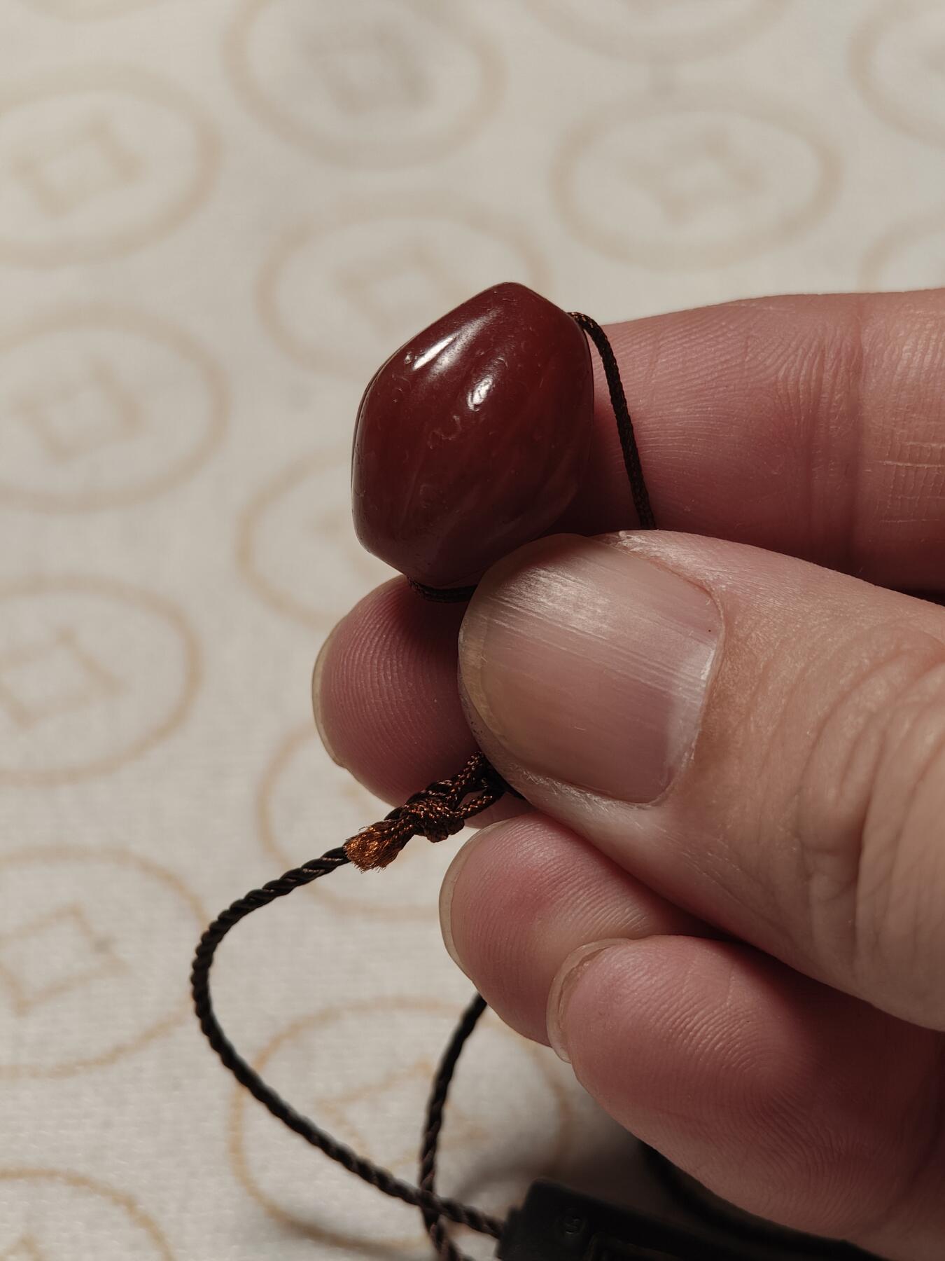 抚柳草堂-第二期章牌钱币 奖章勋章限时免佣 满百包邮 放漏专场 15世纪瓜楞玛瑙珠 闻德评级尺寸见标签