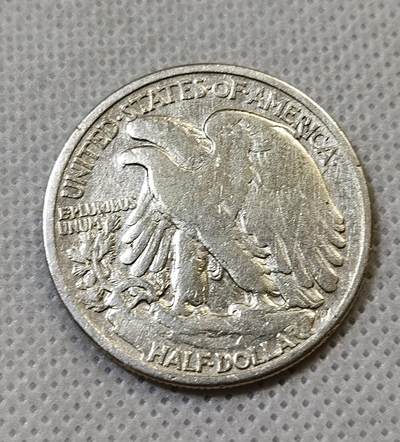 甄臻铺-世界币章拍卖（第44期）精品场拍品征集中，送拍享返佣金等优惠多多 美国1937年行走女神50分银币 12.1克 含银90% 纯银价150多，细节见图