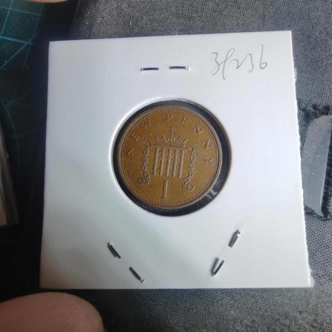 沼泽如烟--第939场 英国1971年1便士