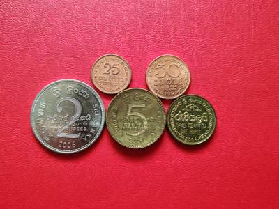 【云涧收藏】第八十四场 - 斯里兰卡2006年套币