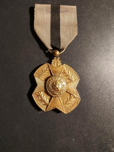 老王徽章第170期 - 比利时金级利奥波德二世奖章    单法语版   