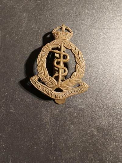 老王徽章第170期 - 英国皇家军医团帽徽     一战时期