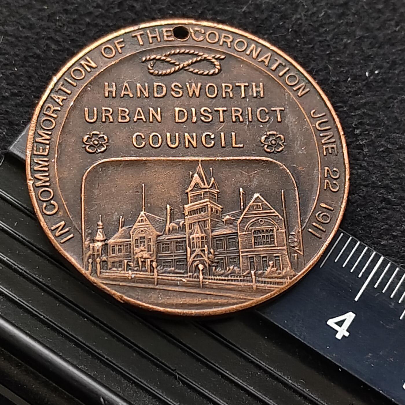 【全场包邮】纯粹捡漏拍486场（免费代拍第23场） 【纪念章】英国1911年乔治五世加冕纪念章