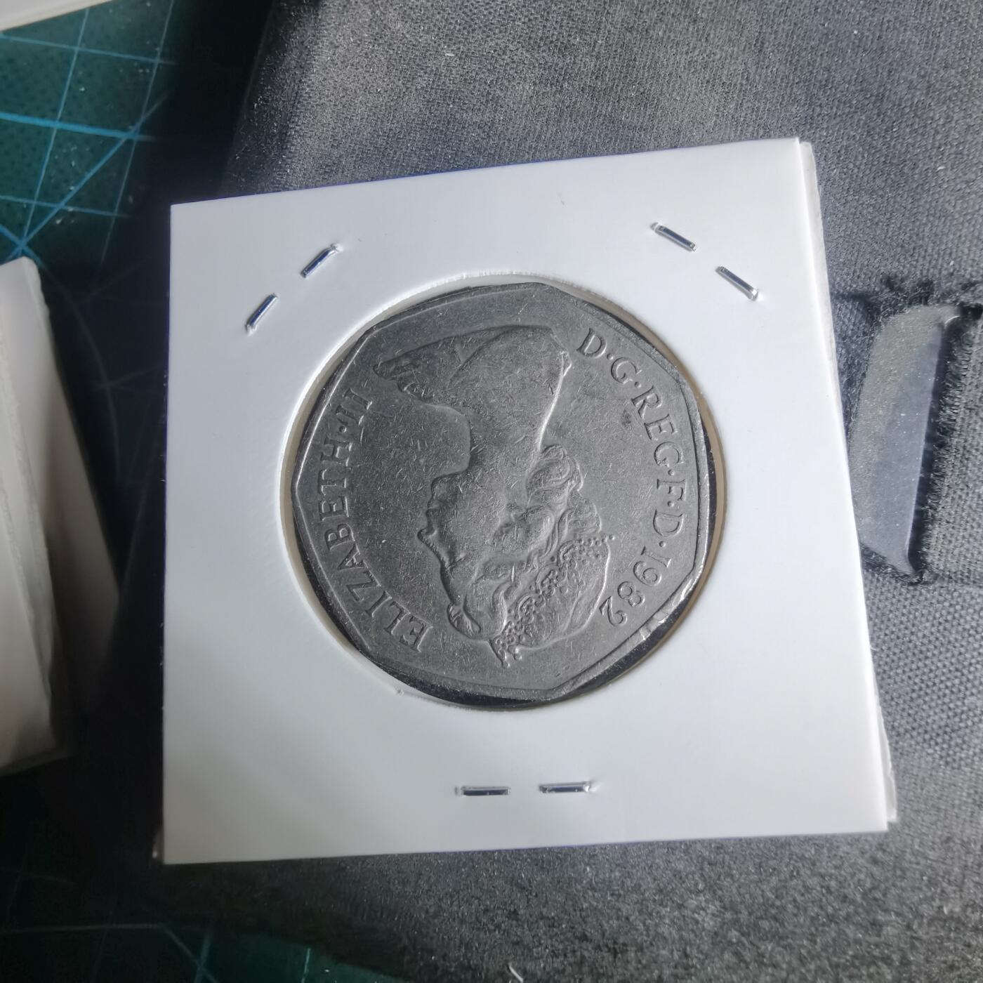 沼泽如烟--第939场 英国1982年50便士