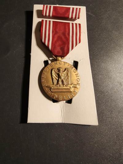 老王徽章第170期 - 美国陆军品德优良奖章    原盒带略    实发版