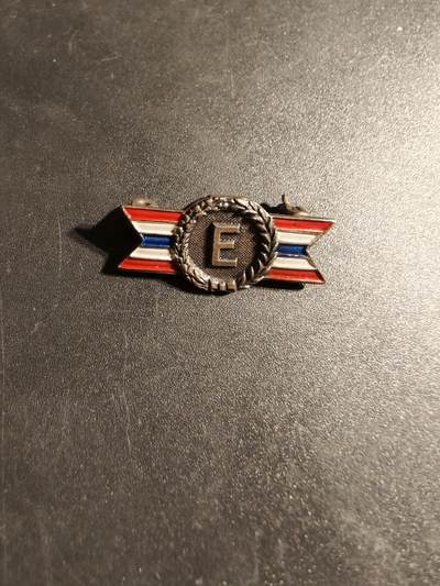 老王徽章第170期 - 美国二战优异生产企业证章     925银    2.2g