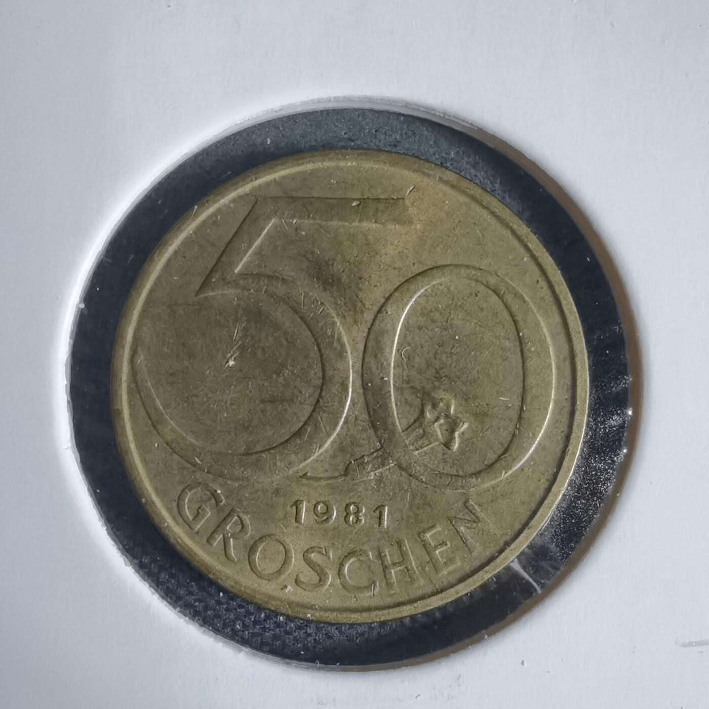 沼泽如烟--第937场 奥地利1981年50格罗申