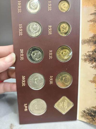 G&W世界散币，银币处理专场（第39场） - 苏联1988年9枚套 