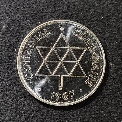 【全场包邮】纯粹捡漏拍486场（免费代拍第23场） - 【纪念章】加拿大1967年联邦百年精制纪念章