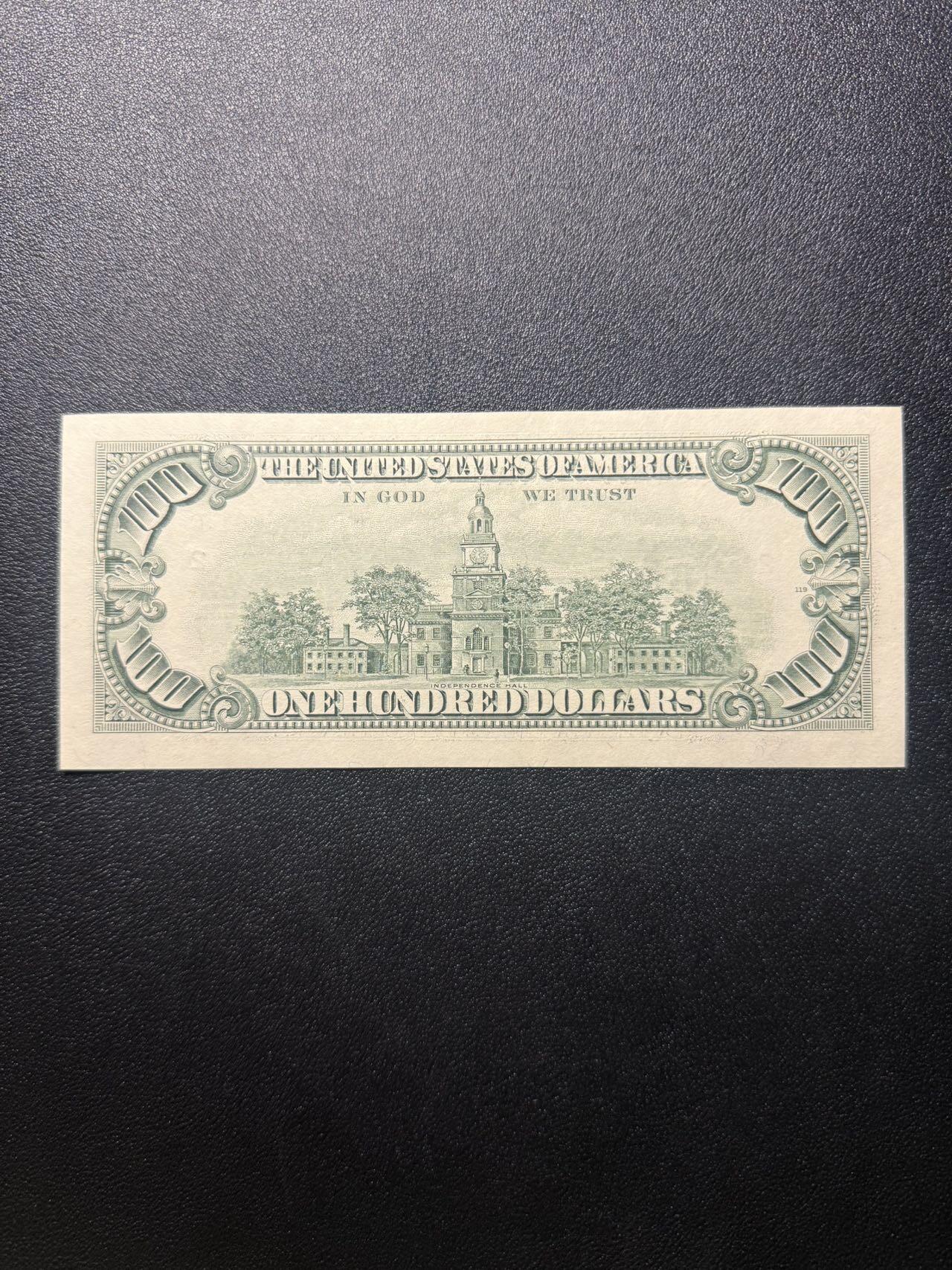 第14期 库存低价起拍 美国1988年小头100 全新unc